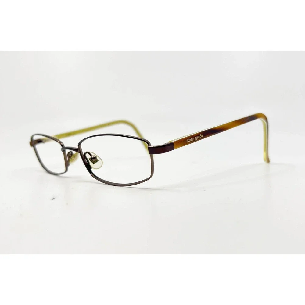Kate Spade Women's Eyeglasses Frames Oval Tortoise Metal 50-17-135